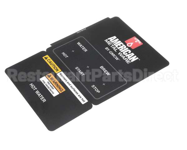 A546-020 Grindmaster Cecilware Decal, Control Panel P300