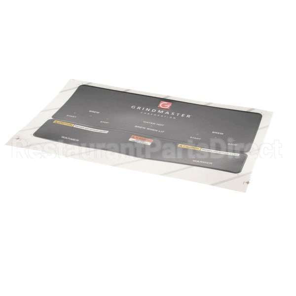 A546-129 Compatible Grindmaster P-400 Control Panel Overlay Black