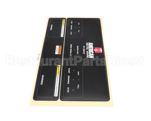 A546-130 Grindmaster Cecilware Decal, P400 Half Batch (Set)