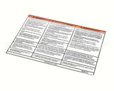 A546-214 Grindmaster Cecilware Label, Warning, Startup Instr