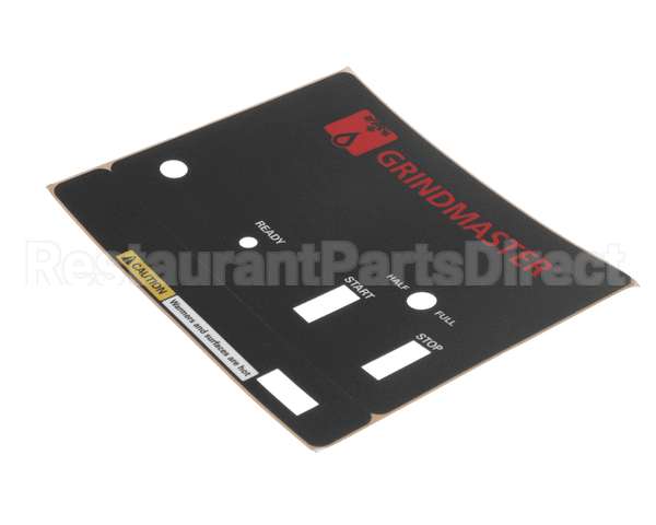 A546-216 Grindmaster Cecilware Ctrl Panel Lbl P-200E