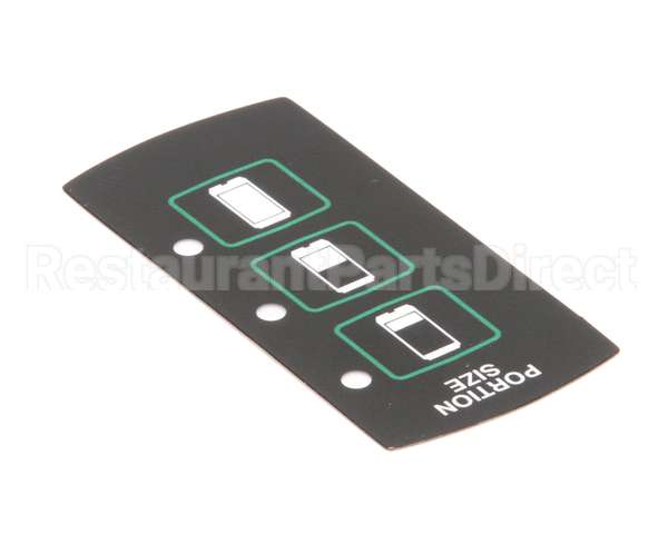 A546-383 Grindmaster Cecilware Decal, Touchpad Icb Select