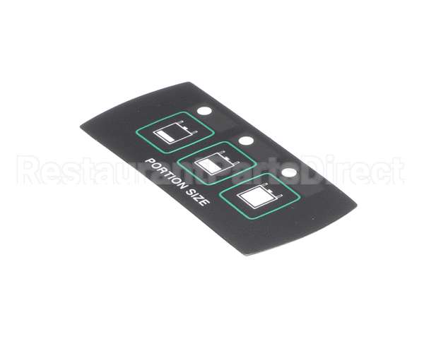 A546-384 Grindmaster Cecilware Decal, Touchpad Columb Select