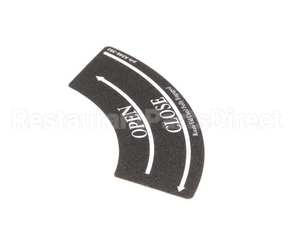 A546-393 Grindmaster Cecilware Decal,Shuttle Lid