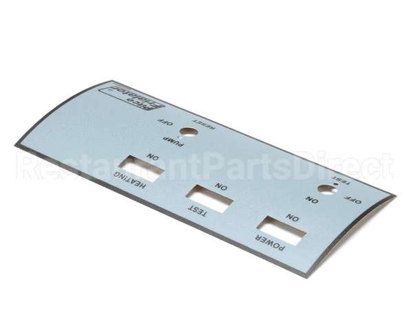 A6049001 Pitco Label,Ovrelay Fr Panel Left Hand E147Ufm