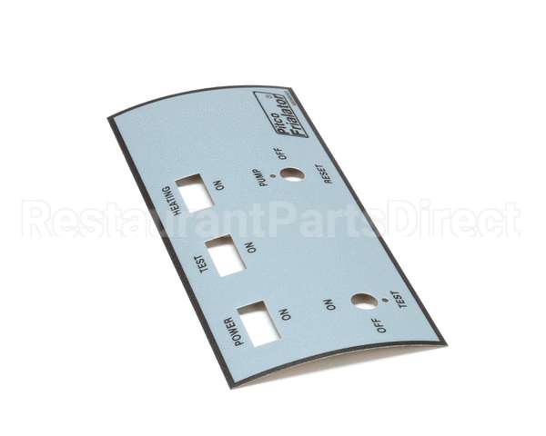 A6049001 Pitco Label,Ovrelay Fr Panel Left Hand E147Ufm