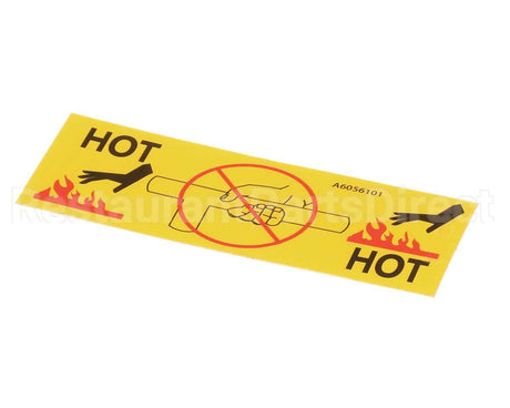 A6056101 Pitco Lbl,Caution Hot Drain