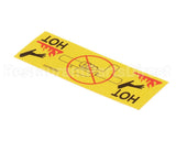 A6056101 Pitco Lbl,Caution Hot Drain