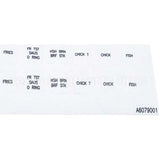 A6079001 Compatible Pitco Lbl, Decal Overly Cmptr B.k