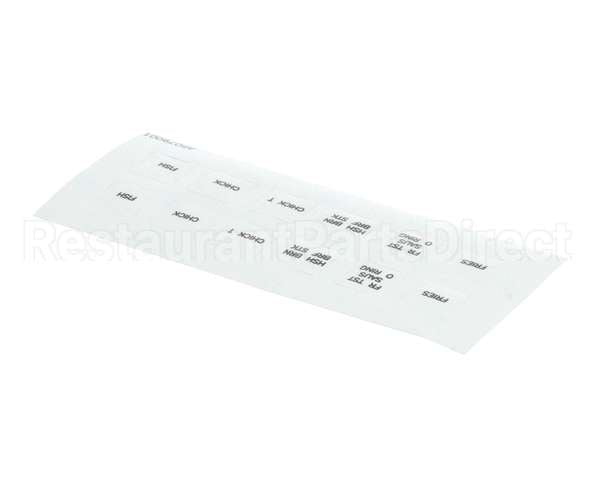 A6079001 Pitco Label,Decal Overelay Cmptr B.k.