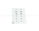 A6079001 Pitco Label,Decal Overelay Cmptr B.k.