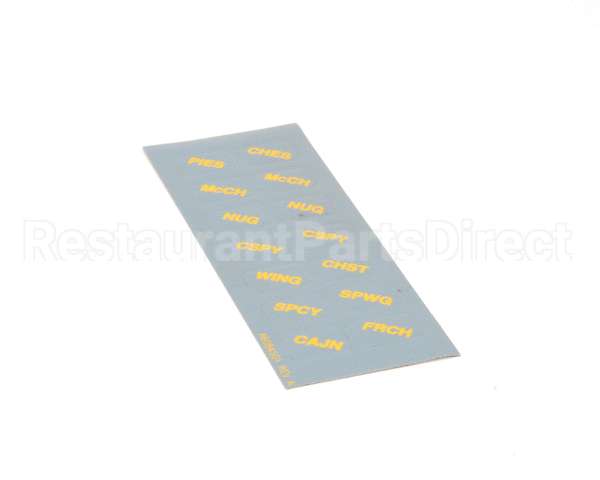 A6084501 Pitco Label,Decal Ovrly Cmptr Me,Mg14