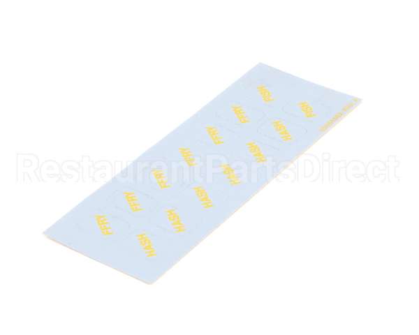 A6084502 Pitco Label,Decal Ovrelay Cmptr Ffry Mg