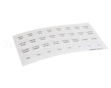 A6085002 Pitco Label,Culvers Rh