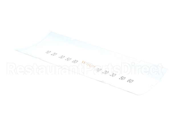 A6085502 Pitco Label,Ovrelay Hooters Wings