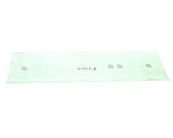 A6085503 Pitco Label,Ovrelay Hooters Fries