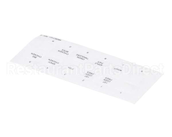 A6097101 Pitco Label,Ssh60W Left Hand Cook