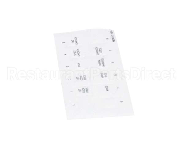 A6097101 Pitco Label,Ssh60W Left Hand Cook