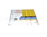 A6100201 Pitco Label,Sheet Gas 7,14,18,14R,14C