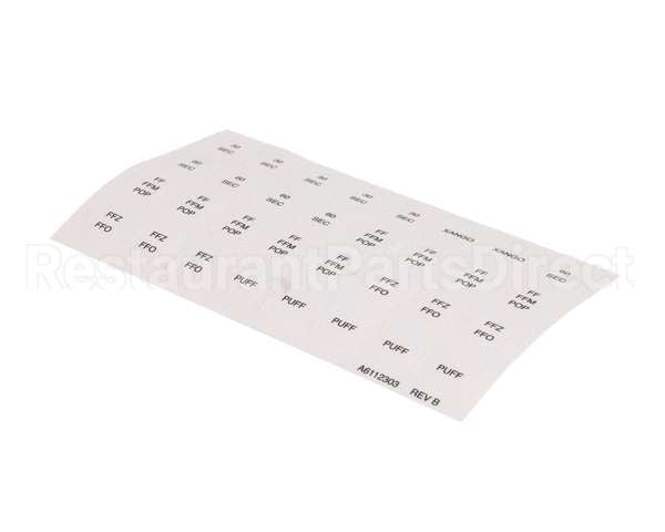 A6112303 Pitco Label,Swenson Ssh60W Left/Righ