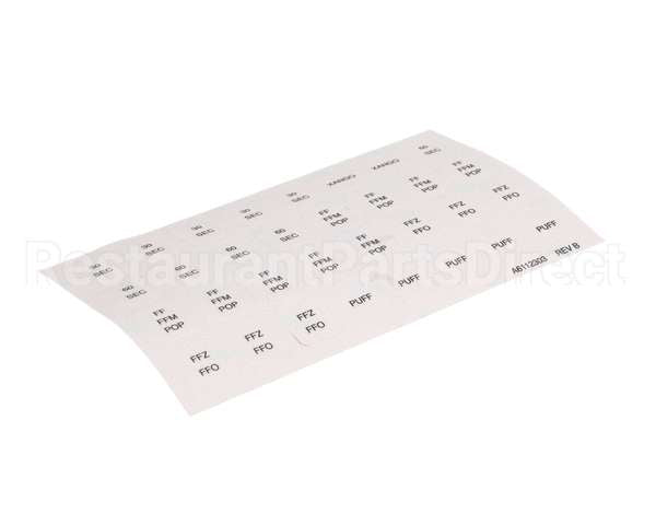 A6112303 Pitco Label,Swenson Ssh60W Left/Righ