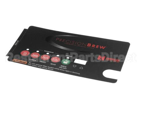 A71570 Grindmaster Cecilware Decal T-Pad B-3 Series