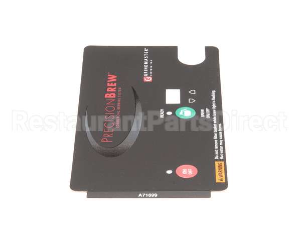 A71699 Grindmaster Cecilware Decal,T-Pad,B-Sap Series