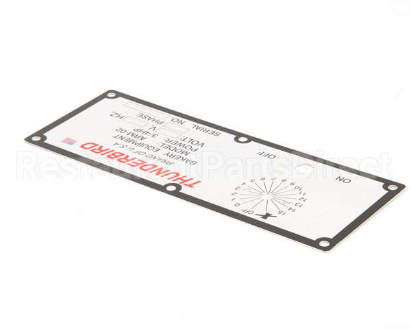 ARM-02-179 Thunderbird Switch Plate