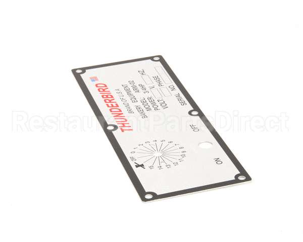 ARM-02-179 Thunderbird Switch Plate