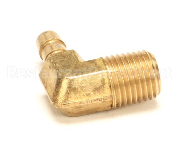 AT0P-2628-1 Accutemp Brass Elbow, 1/4 Hose Barb X 1/4 Male Np