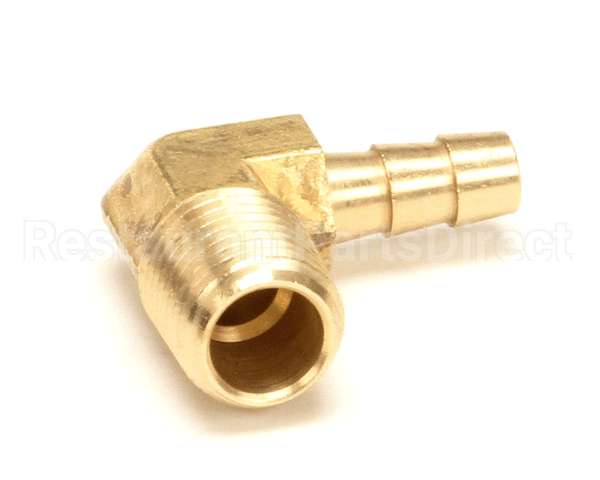 AT0P-2628-1 Accutemp Brass Elbow, 1/4 Hose Barb X 1/4 Male Np
