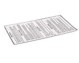 AT1L-3658-4 Accutemp Overlay Steamer Instructions