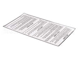 AT1L-3658-4 Accutemp Overlay Steamer Instructions