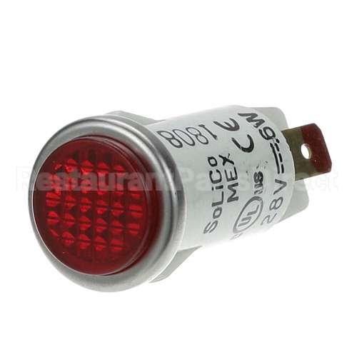 ATOE1800-2 Compatible Accutemp Light, Indicator, Red, 28V, .6W