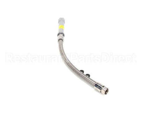 B-0020-H T&S Brass 20 Flexible S'steel Hose W/ Gray Handle