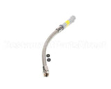 B-0020-H T&S Brass 20 Flexible S'steel Hose W/ Gray Handle