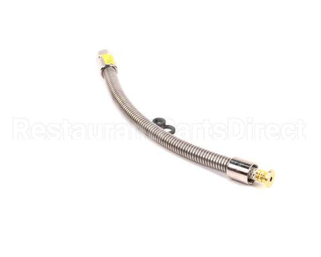 B-0020-H2A T&S Brass Hose, 20 Flexible Stainless Steel, Less