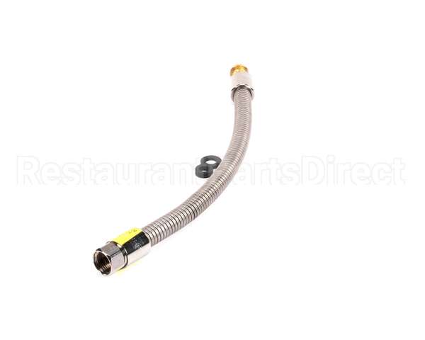 B-0020-H2A T&S Brass Hose, 20 Flexible Stainless Steel, Less