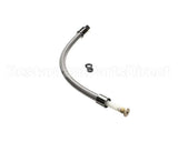 B-0024-H2A T&S Brass Flexible Stainless Steel Hose, Less Hand