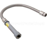 B-0024H Compatible TS Brass Hose, 24" Flexible Ss