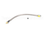 B-0026-H2A T&S Brass Hose, 26 Flexible Stainless Steel, Less