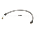 B-0032-H2A T&S Brass Hose, 32 Flexible Stainless Steel, Less