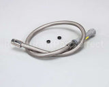 B-0044-H T&S Brass Hose, 44 Flexible Stainless Steel (Gray