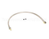 B-0044-H2A T&S Brass Hose, 44 Flexible Stainless Steel, Less
