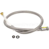 B-0044-H2A Compatible TS Brass Hose - 44"- No Handle