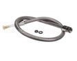 B-0044-H2AE T&S Brass Hose, 44 Flexible Stainless St