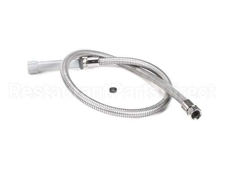 B-0050-H T&S Brass Hose, 50 Flexible Stainless Steel (Gray