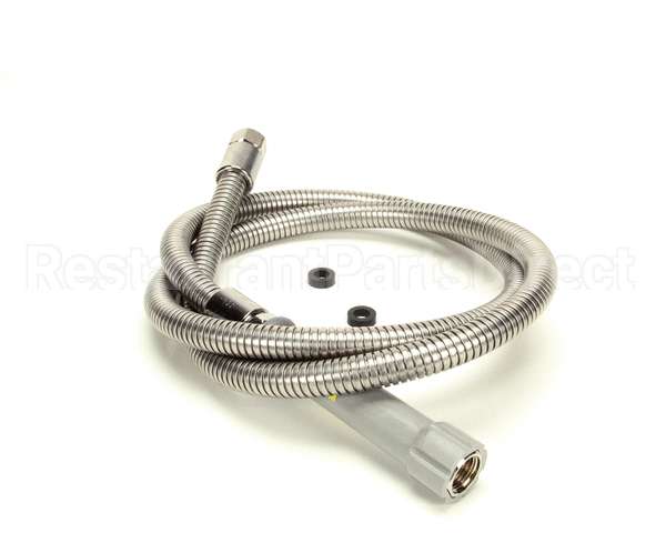 B-0068-H T&S Brass Hose, 68 Flexible Stainless Steel (Gray