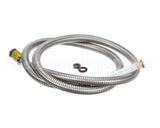 B-0068-H2A T&S Brass Hose, 68 Flexible Stainless Steel, Less