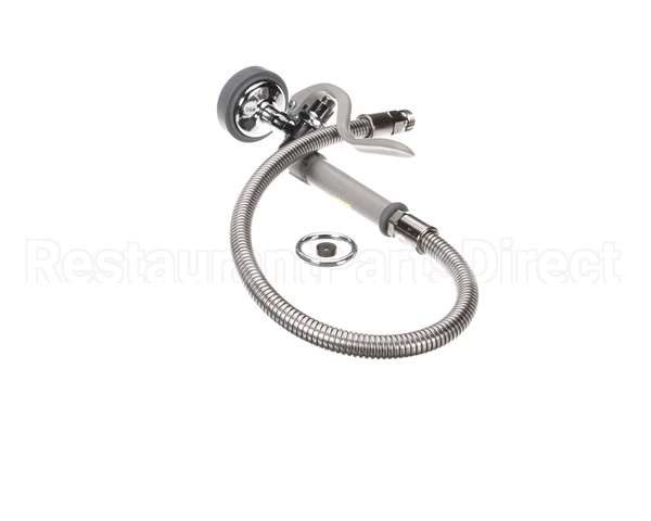 B-0100-32H T&S Brass B-0107 Spray Valve W/ 32 Flex S'steel Ho